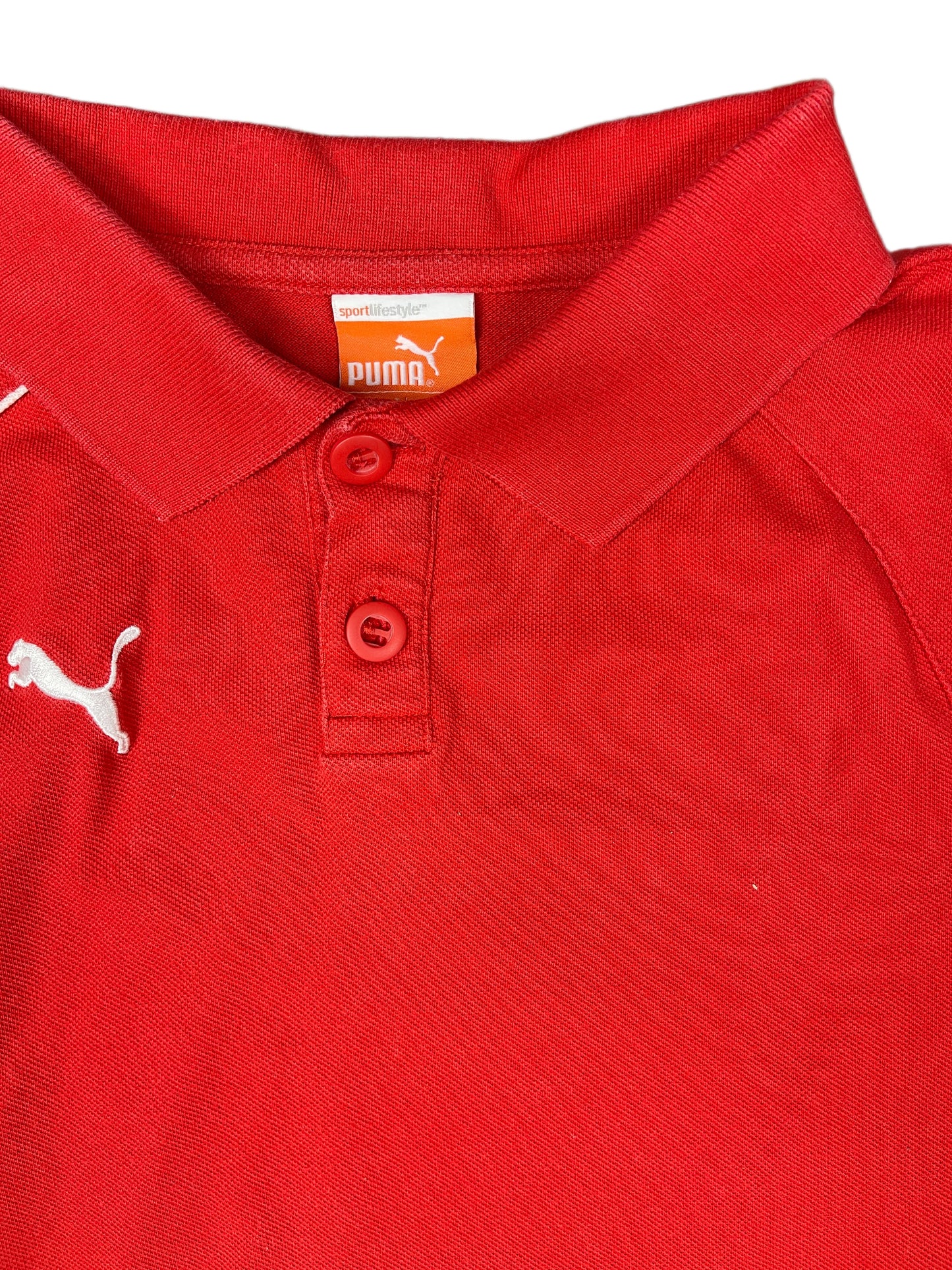 Puma Polo Shirt Red - XS