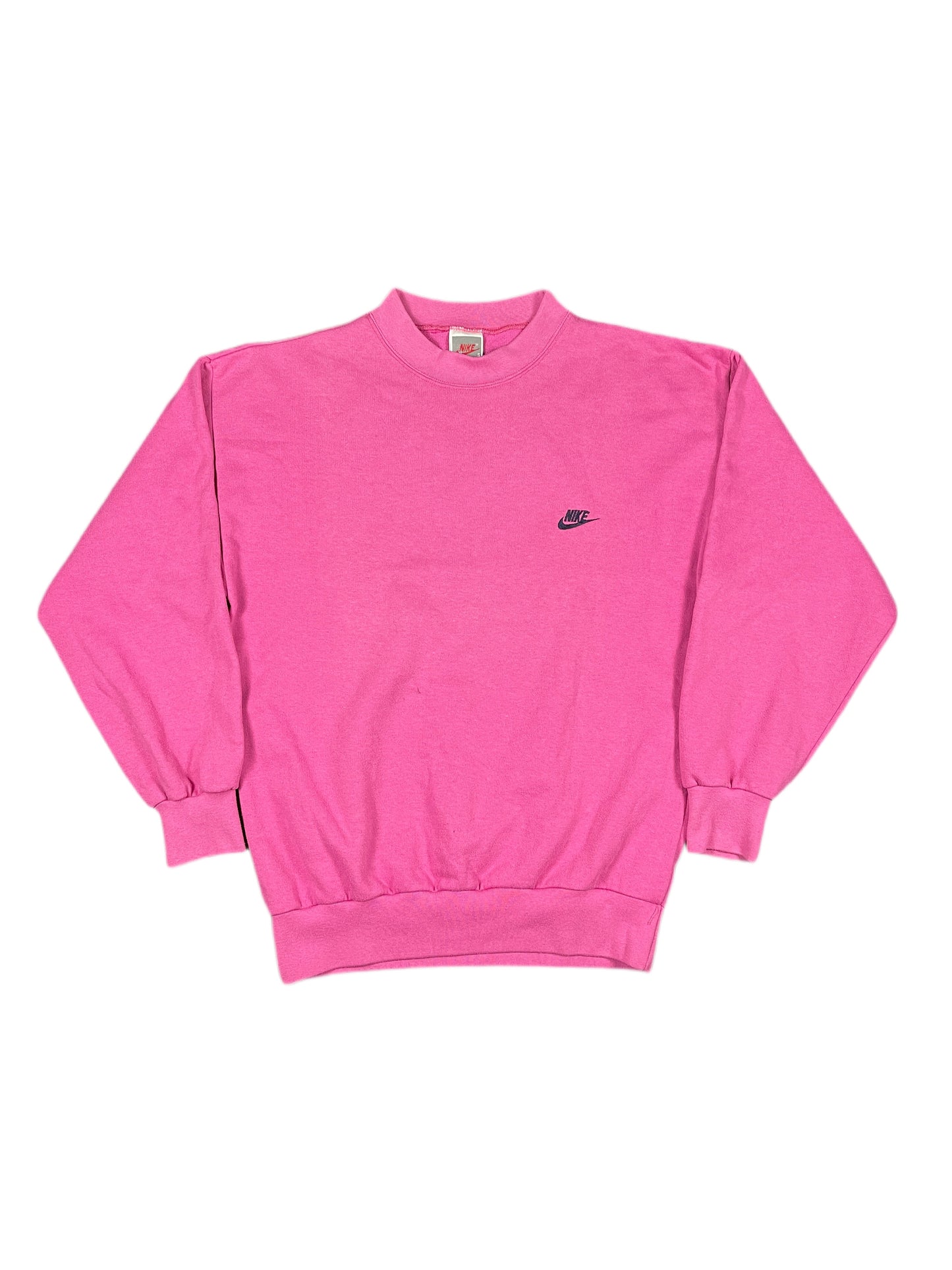 Vintage Nike Pro Club 1980s Sweatshirt Pink - S