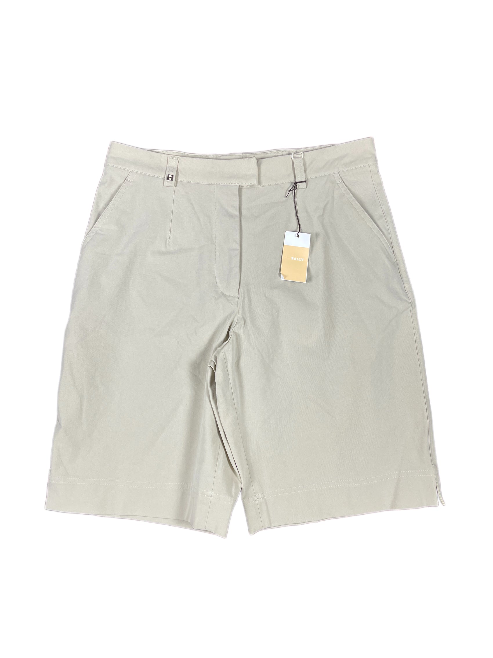 Vintage Bally Bermuda Shorts Beige - M