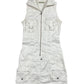 Y2k Zara Sleeveless Dress White - S