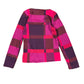 Y2k Promod Geometric Long Sleeve Top Pink Tones - S