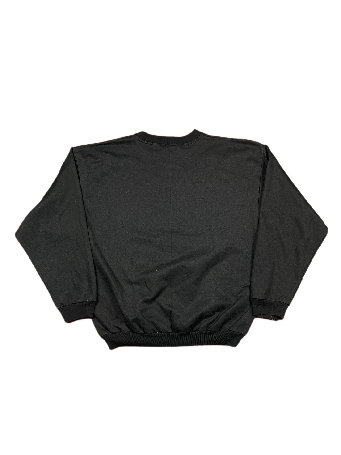 Y2k Sweatshirt Panther Motorcycle Black - L/XL