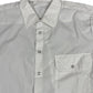 Vintage Renault Work Short Sleeve Shirt White - M
