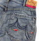 Y2k Caroche Bootcut Denim Pants Blue - S/M