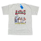 Vintage Adidas 1980s Super Bowl T-Shirt Gray - L