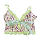 Y2k Sleeveless Top Green - S