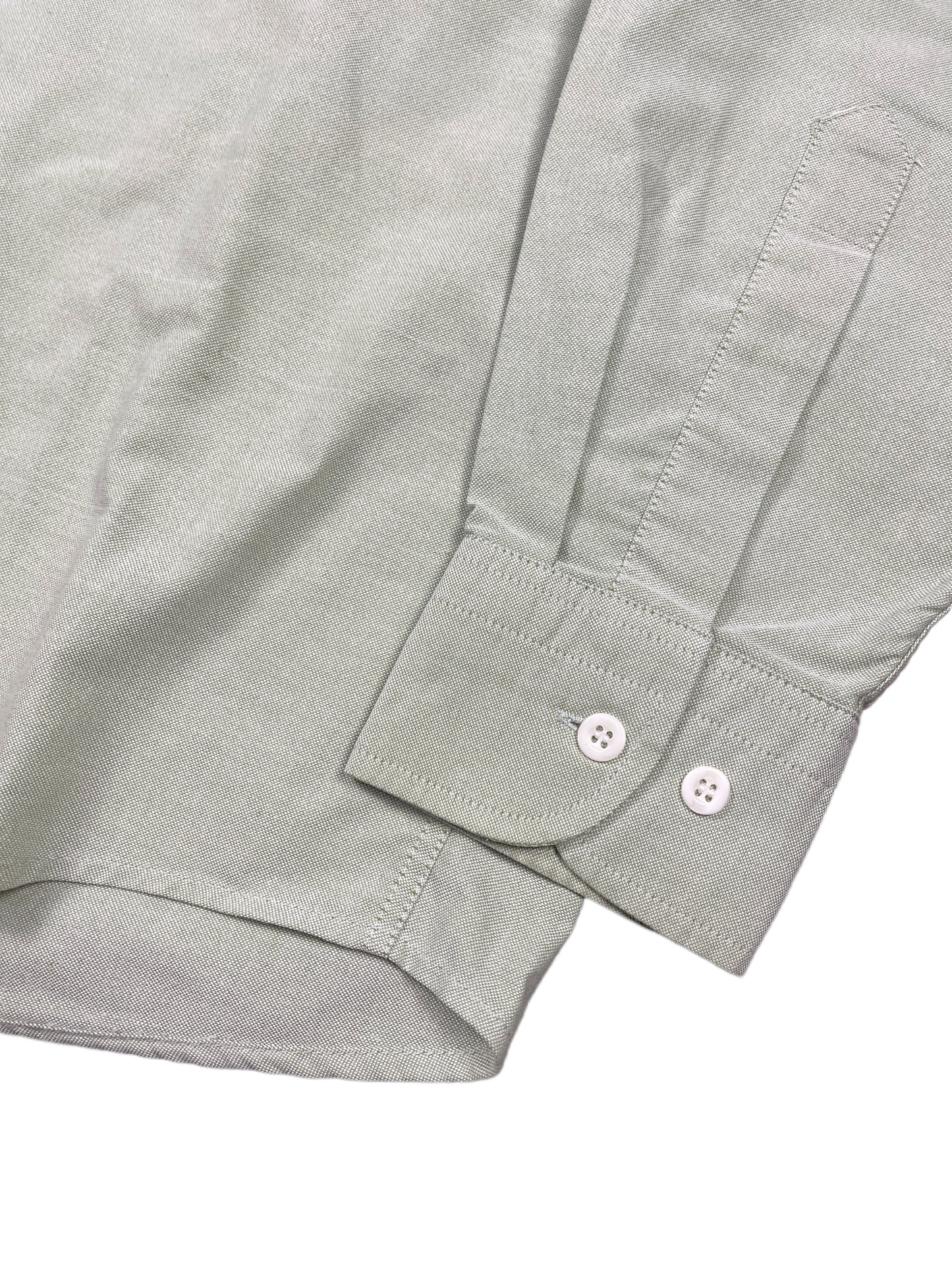Vintage Macson Long Sleeve Shirt Mint Green - L