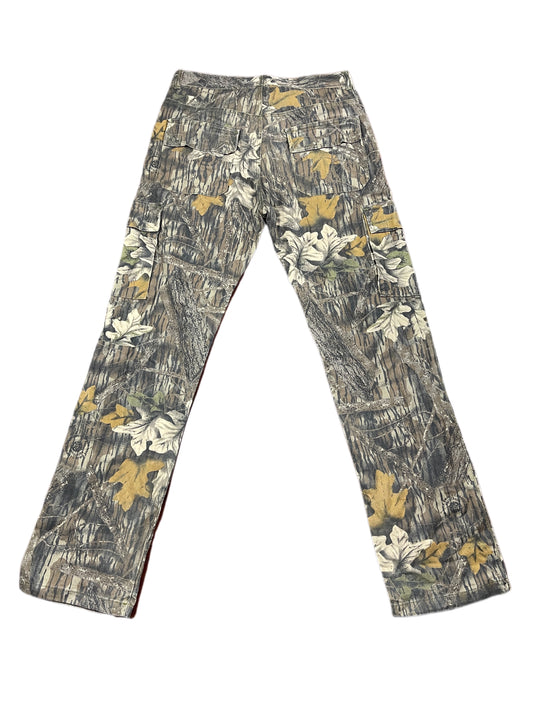 Vintage Archer Sport Camo Cargo Pants Brown - S