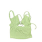Y2k Motel Sleeveless Top Mint Green - M