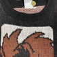 Vintage Looney Tunes 2002 TAZ Tasmanian Devil Chunky Knit Sweatshirt - XXL