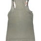 Y2k Miss Sixty Sleeveless Top Khaki - S