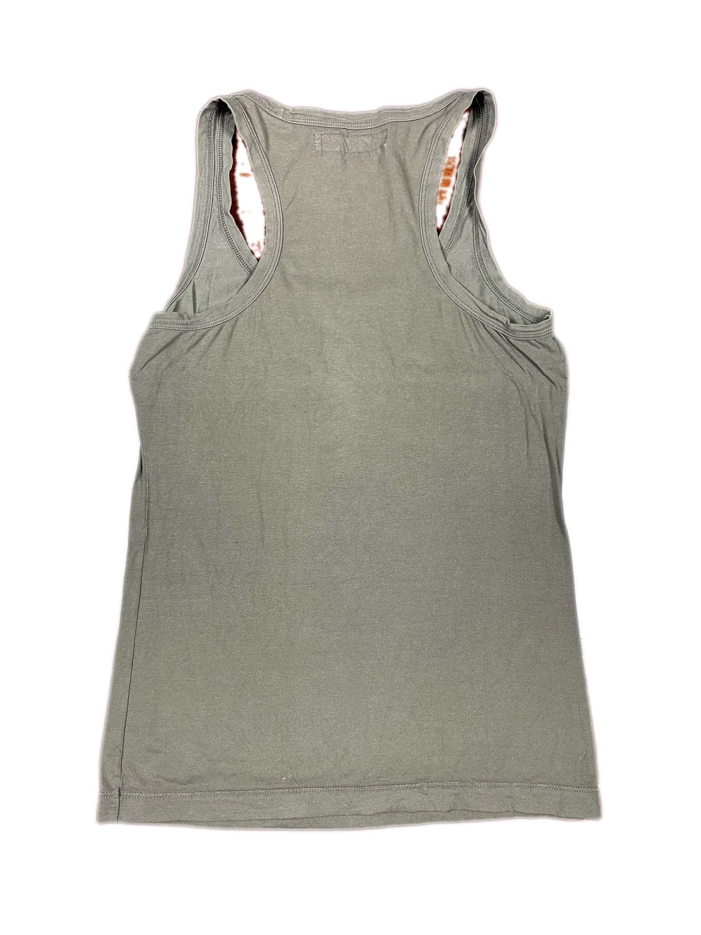 Y2k Miss Sixty Sleeveless Top Khaki - S
