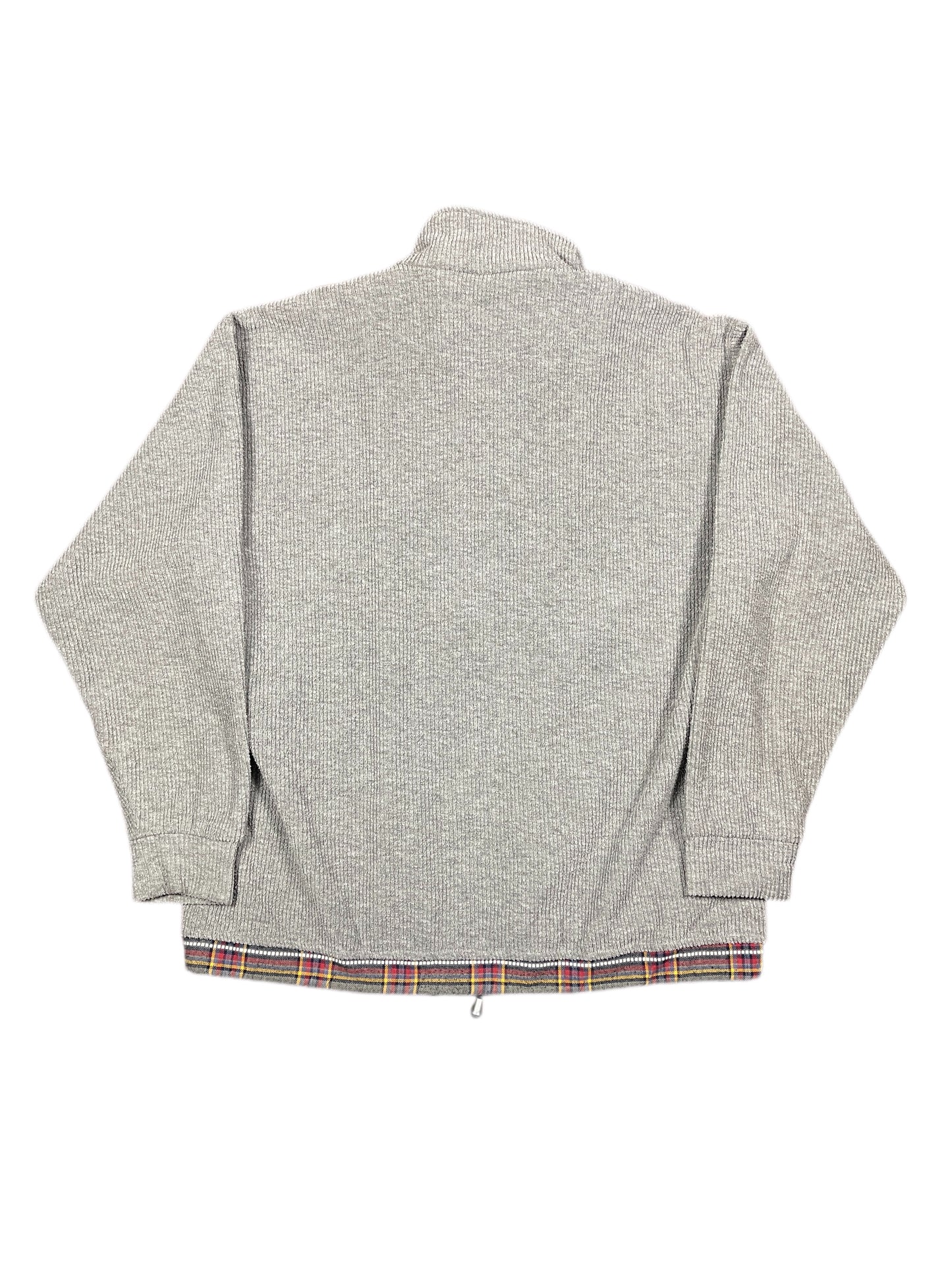 Vintage Zip Sweatshirt Gray - L