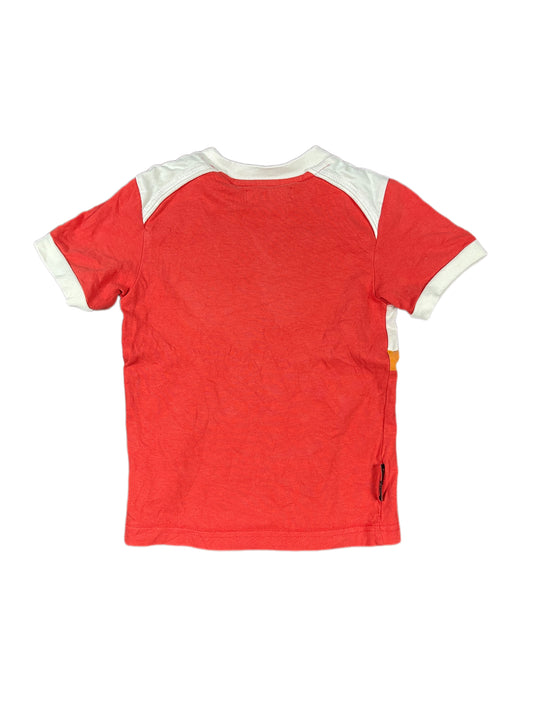 Y2k Aprilia Racing Short Sleeve Top Red - XXS