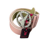 Y2k Playboy Leather Belt Rose 2004