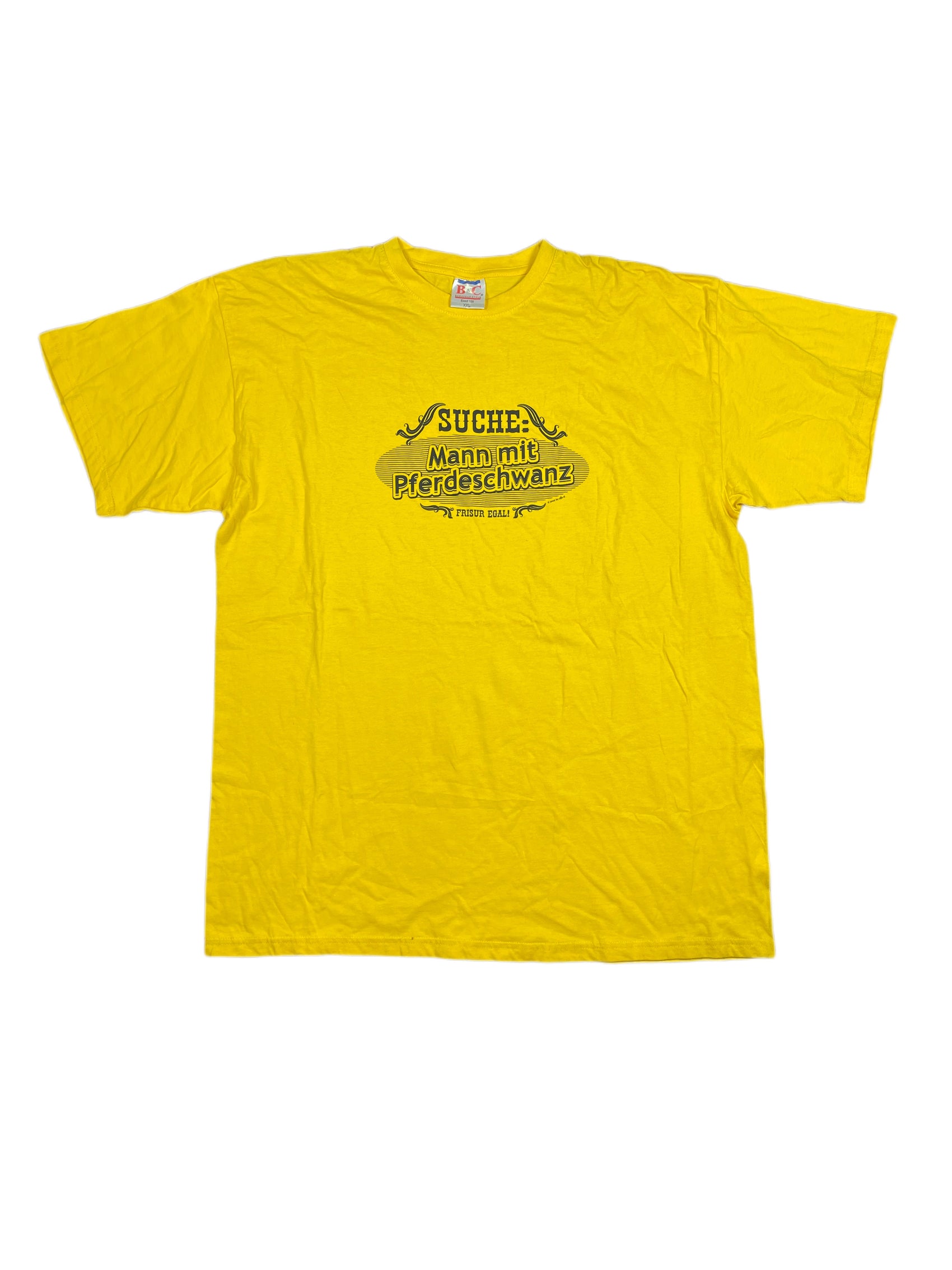 Vintage T-Shirt Yellow - XXL