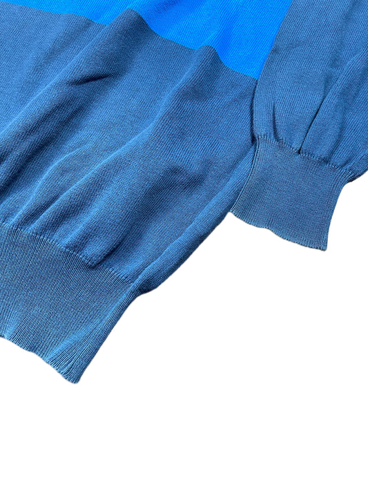 Vintage Iceberg 1992 Donald Duck Disney Knitted Sweatshirt Striped Multicolor - L