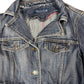 Y2k Massimo Dutti Denim Jacket Blue - M