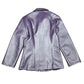Y2k PVC Jacket Purple - M