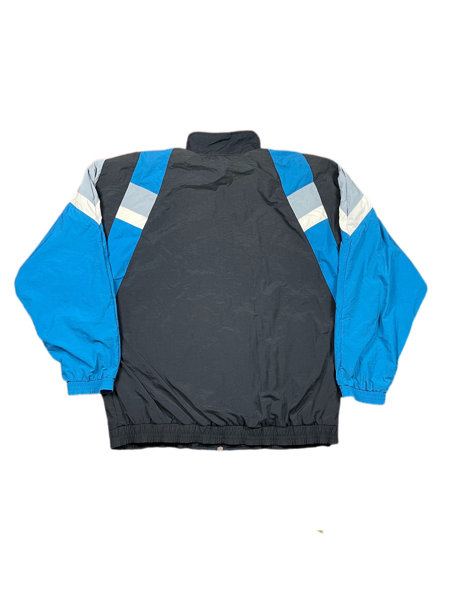 Vintage Adidas 1990s Sport Jacket Black Blue - XXL