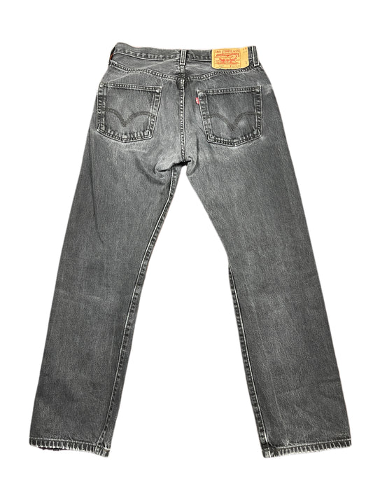 Vintage Levi's 501 Denim Pants Gray - M