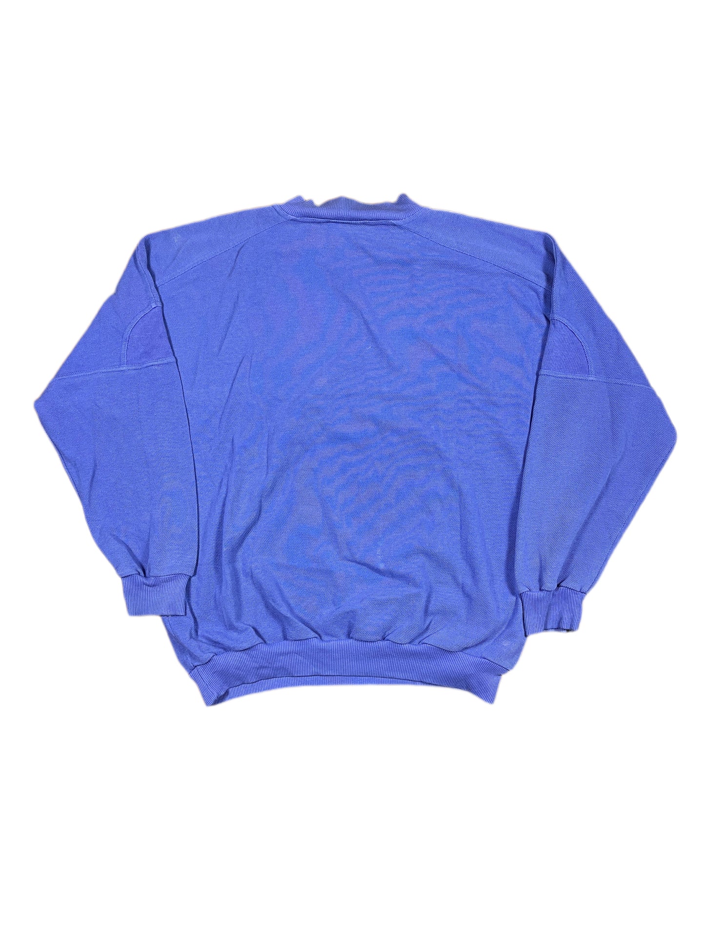 VIntage Adidas 1990s Sweatshirt Purple Blue - M