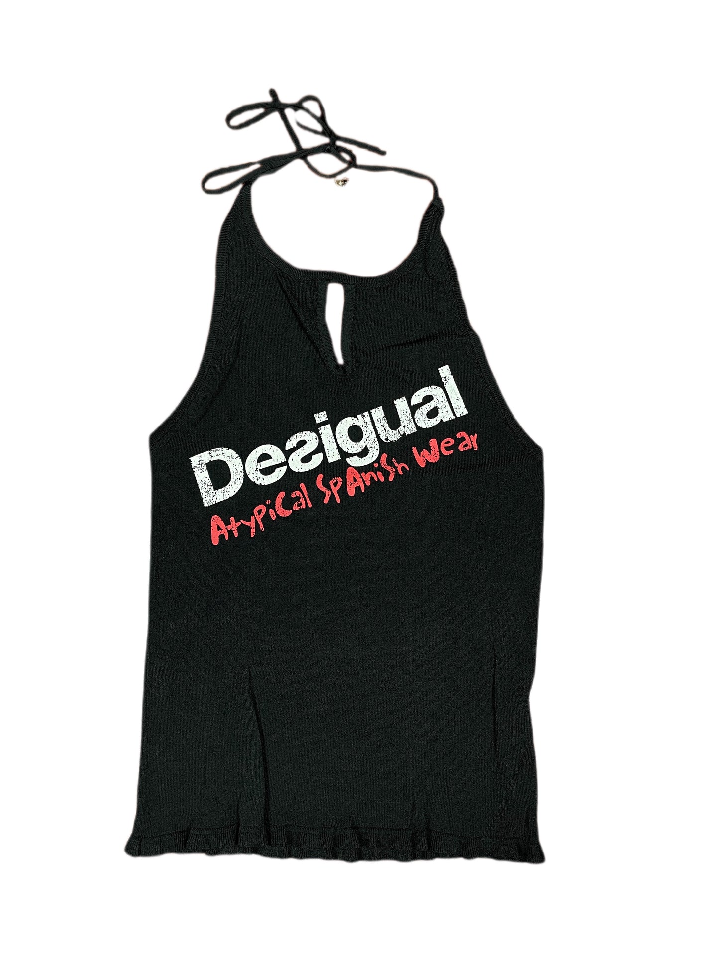 Desigual Sleeveless Top Black - L