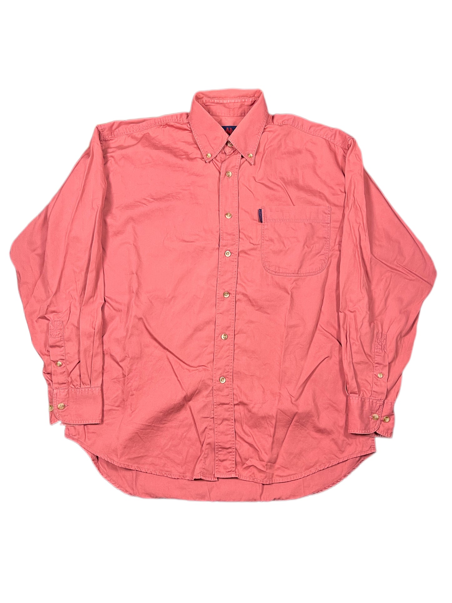 Vintage Kappa Long Sleeve Shirt Red - M