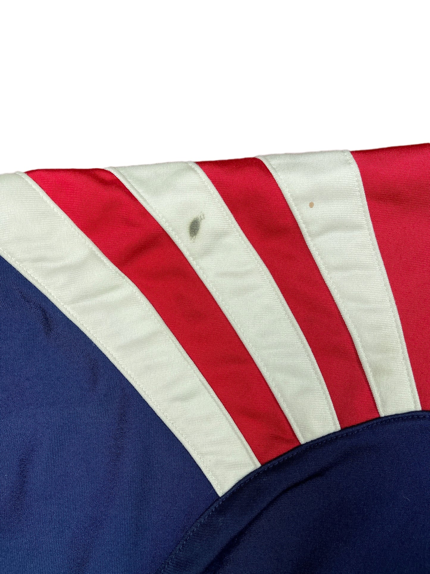 Vintage Adidas 1990s Sport Jacket Red Navy - M/L