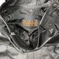 Vintage Yves Saint Laurent Leather Skirt Black - L