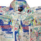 Desigual Long Sleeve Shirt White Multicolor - M