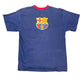 Vintage Nike 1990s Fc Barcelona T-Shirt Navy - L