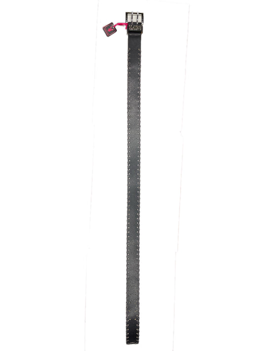 Y2k Playboy Belt Black Pink 2004