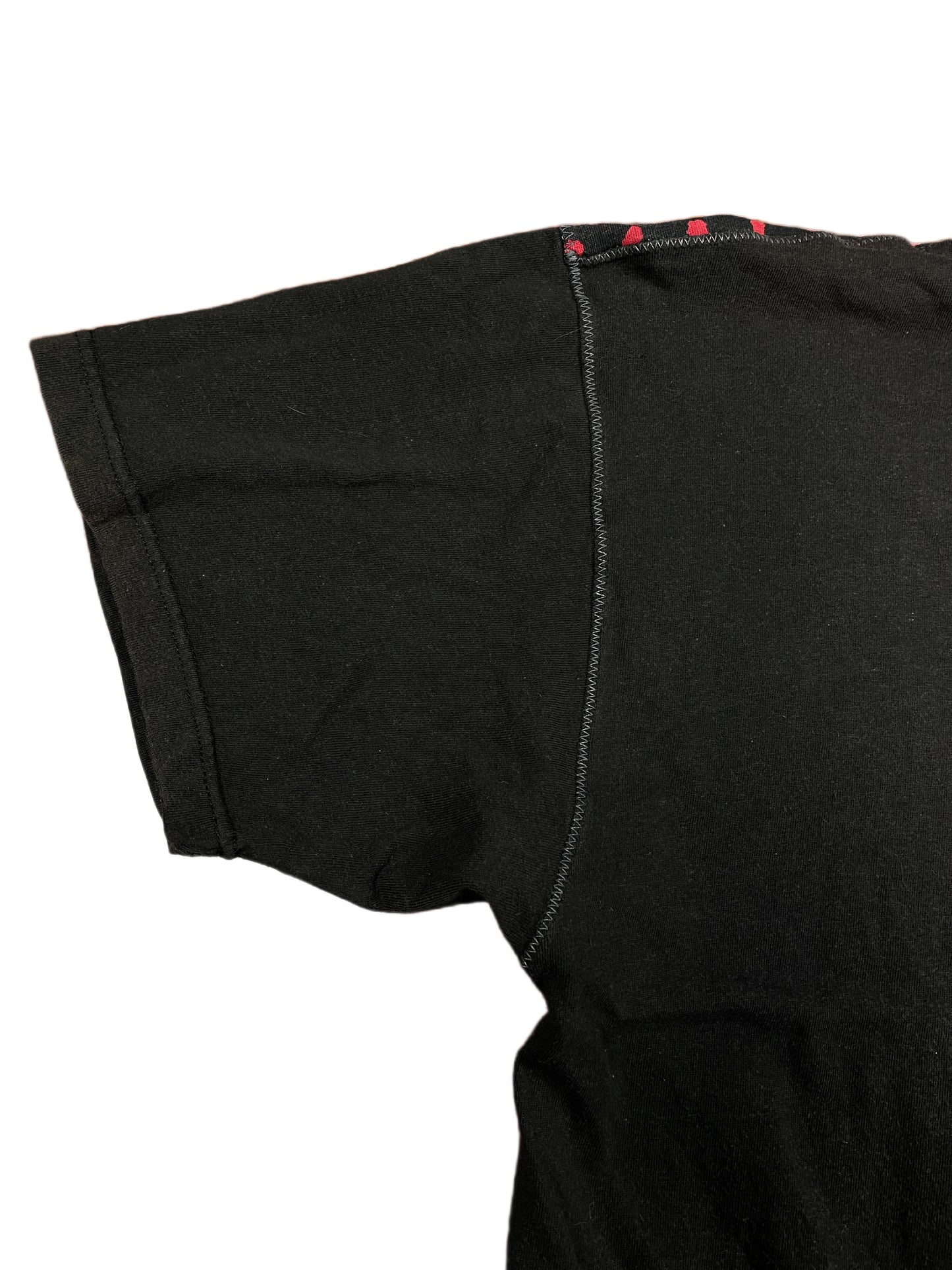 Vintage Nike T-Shirt Black Red - M