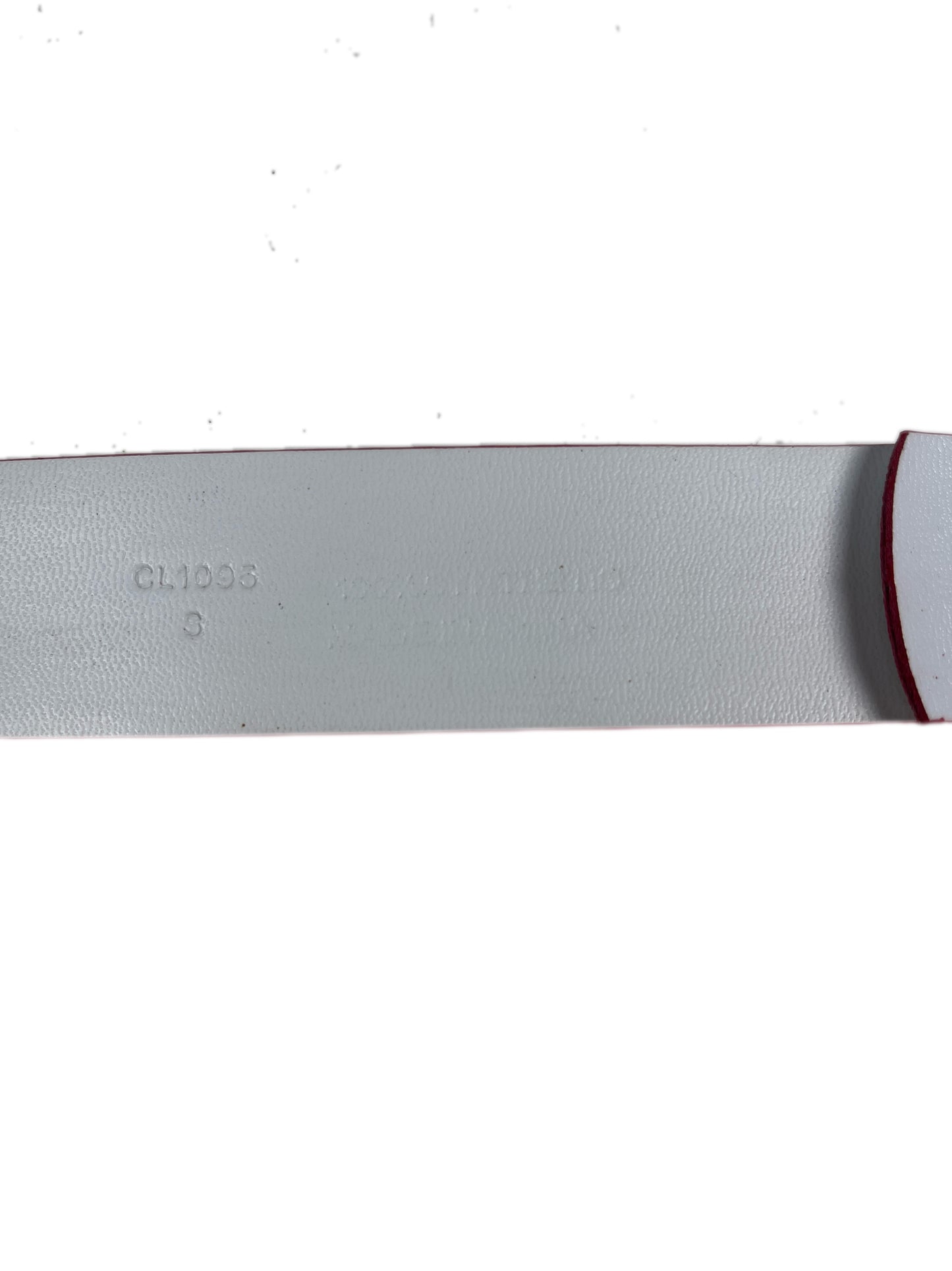Y2k 2000s Pacha Plug In Belt White