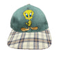Vintage Tweety Looney Tunes Warner Bros Cap Green