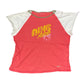 Y2k Nike 2000s Short Sleeve Top Red - M