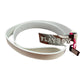 Y2k Playboy Leather Belt White 2004