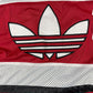 Vintage Adidas Sports Jacket Red Black White - XL