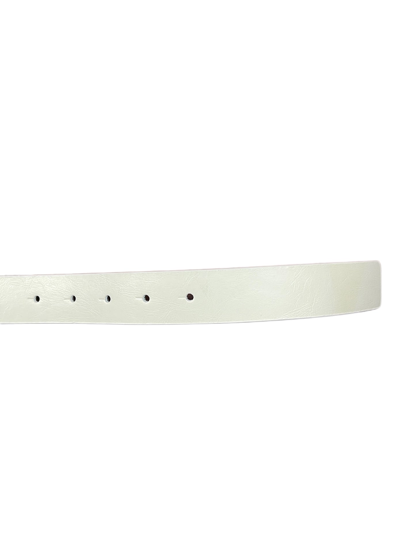 Y2k Playboy Belt White 2004