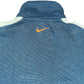 Vintage Nike 1990s Zip Through Sweatshirt Navy - L