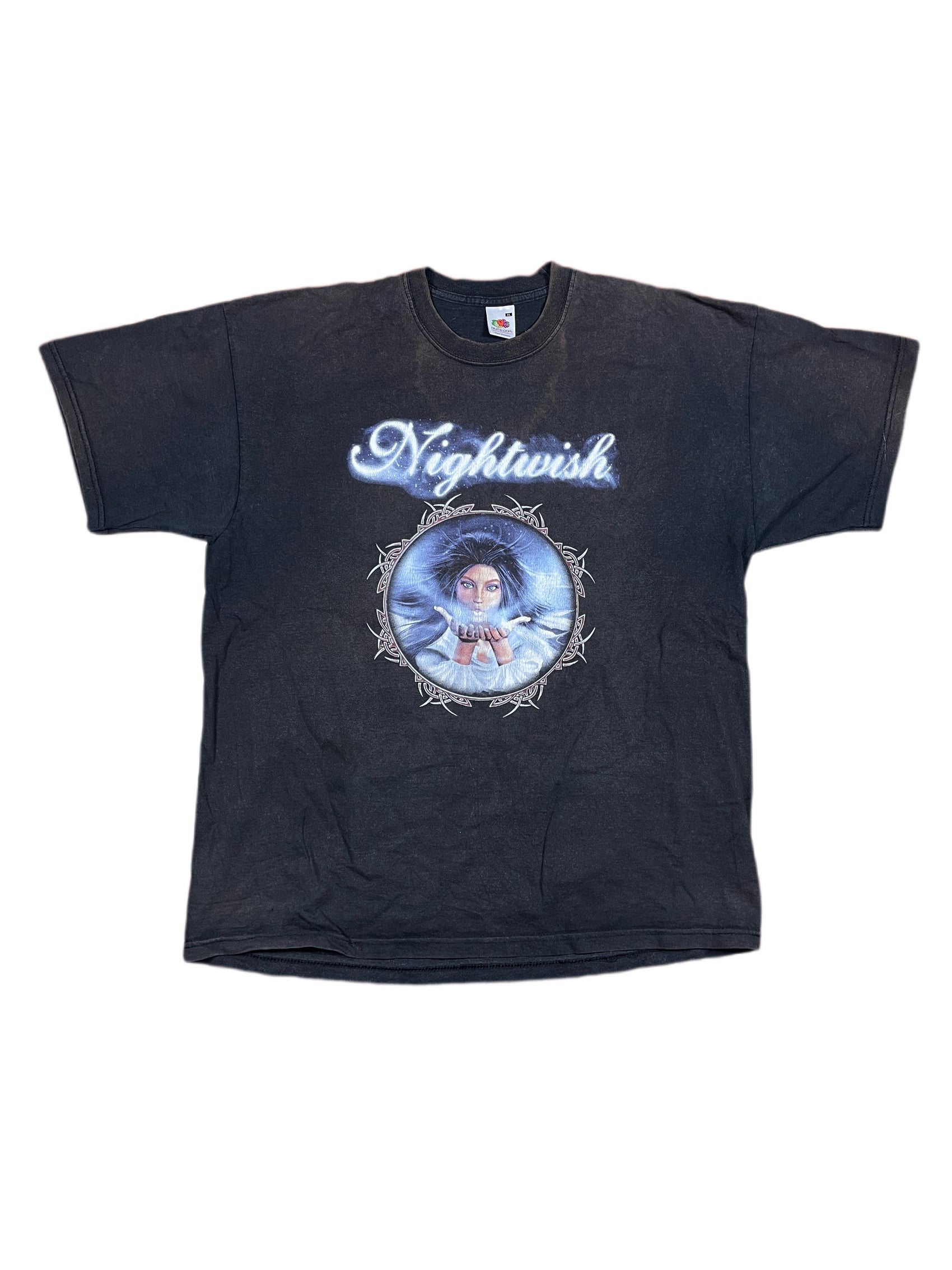 Y2k Nightwish T-Shirt Black - XL