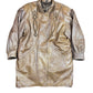 Vintage Leather Coat Brown - XXL