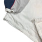 Y2k Reebok Sport Jacket Gray White - XL