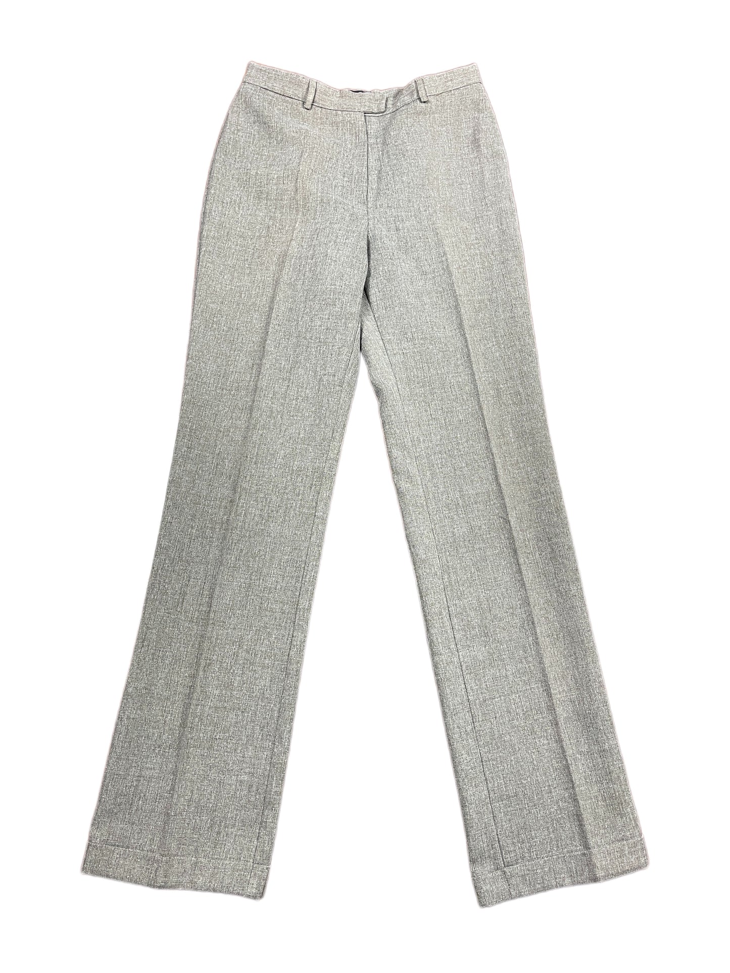 Vintage Easy Wear Bootcut Cloth Pants Gray - L