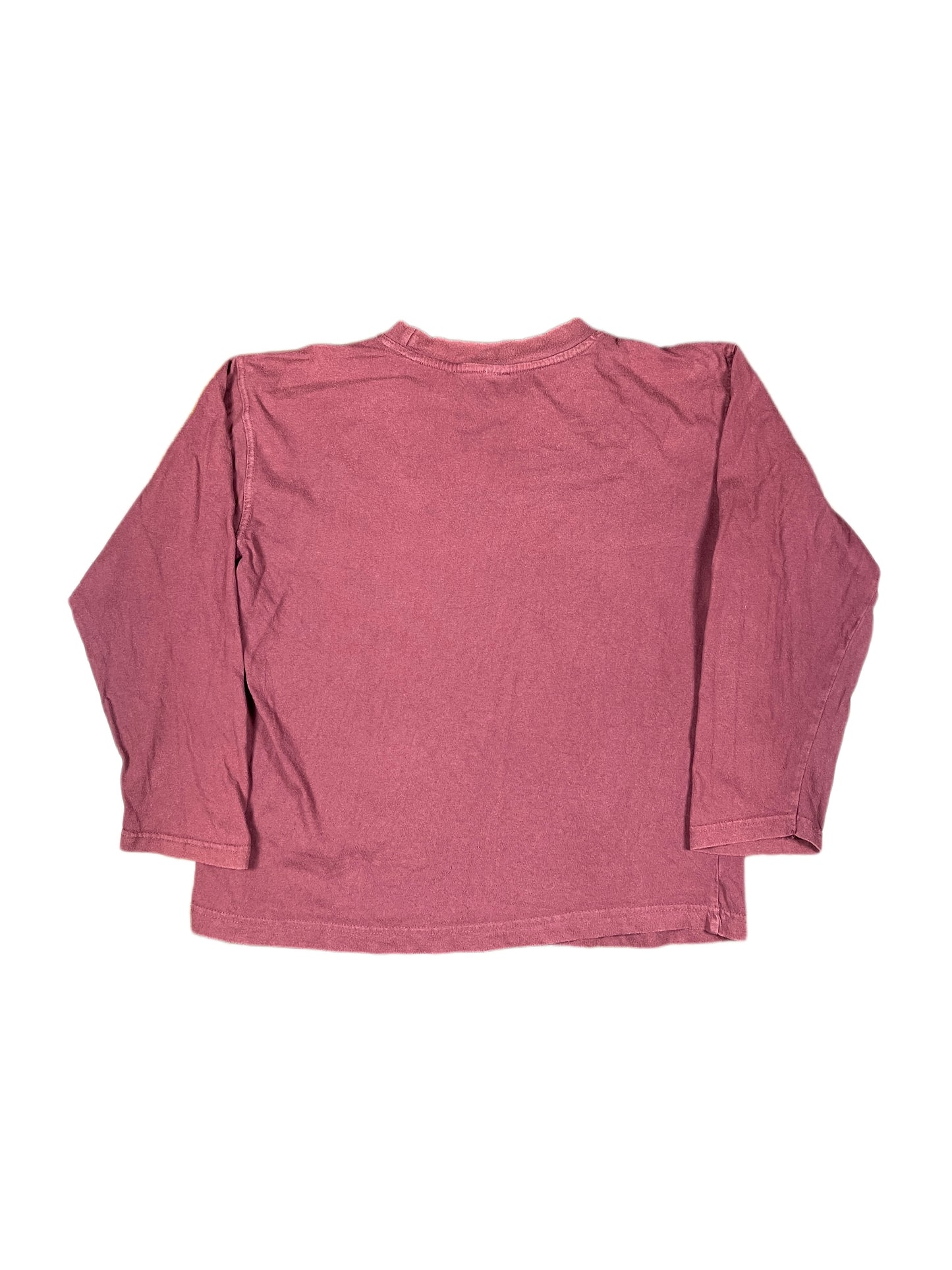 Y2k Long Sleeve Burgundy - S
