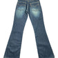 Vintage Levi's Low Waist Flared Denim Pants Blue - S/M