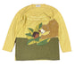Vintage Iceberg 1990 Mogli & Balu Knitted Sweatshirt Rare The Jungle Book Yellow XXL
