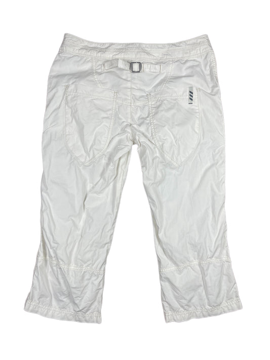 Y2k 2005 Adidas Capri Sport Pants White - S