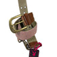 Y2k Playboy Belt Brown Rose 2004